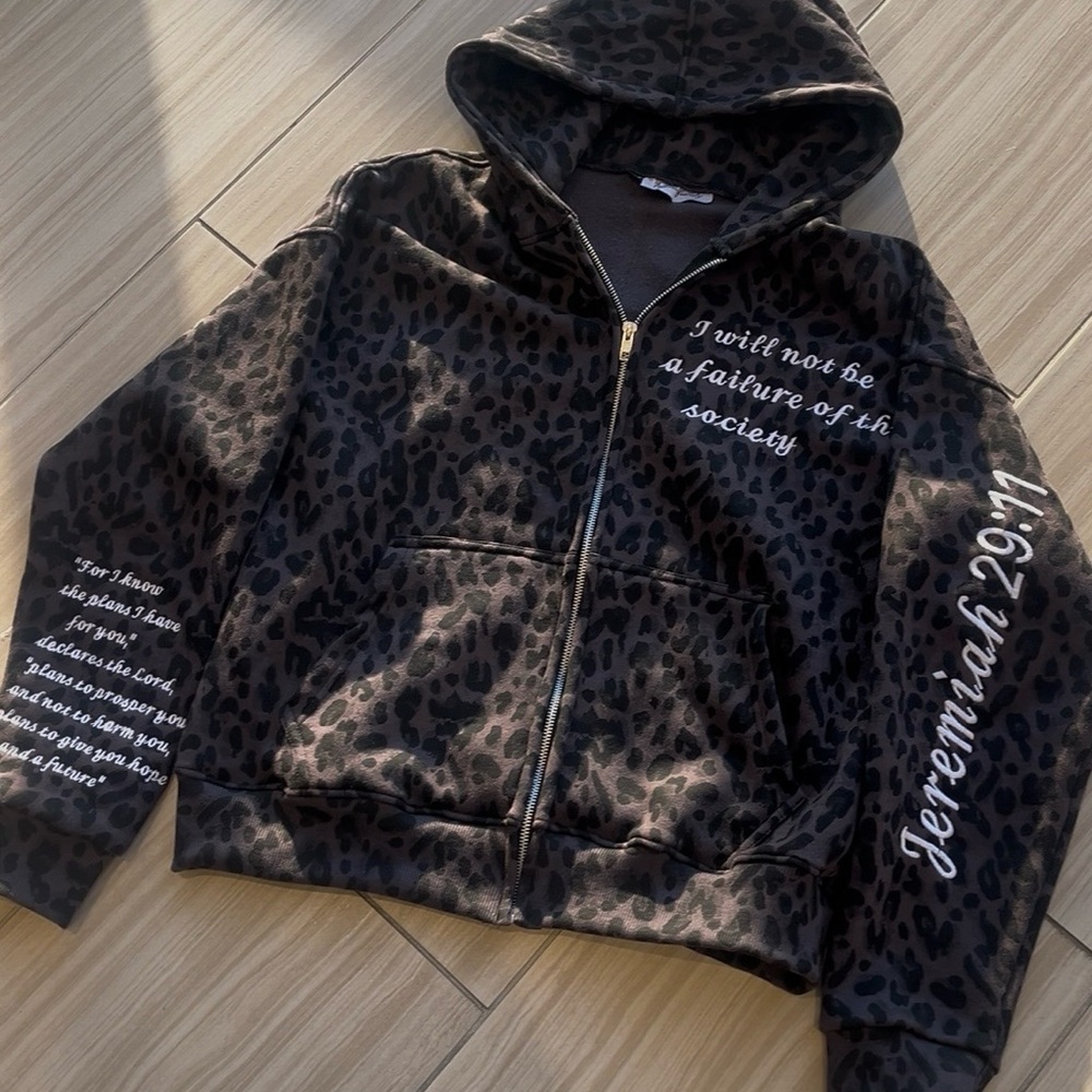 Failuresofsociety Leopard print jacket